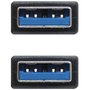 Nanocable Cable USB 3.2 Gen 1 de 2 m, USB A a USB A, Negro